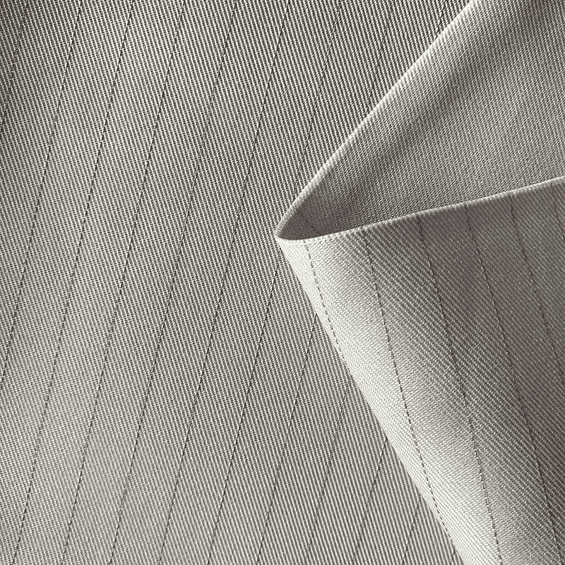 FH-420 Twill Polyester Carbon Antistatic Gabardine Fabric