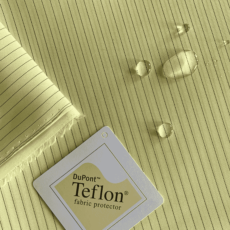 FH-6009 Teflon Finish Stripe Antistatic Cleanroom Fabric
