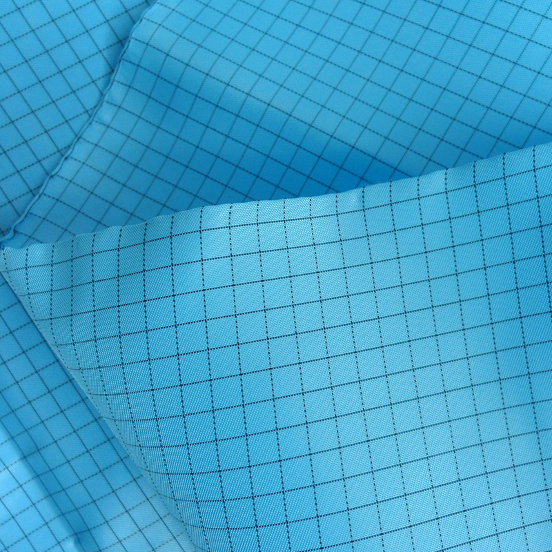 FH-800 5mm Grid Polyester Carbon Antistatic Fabric