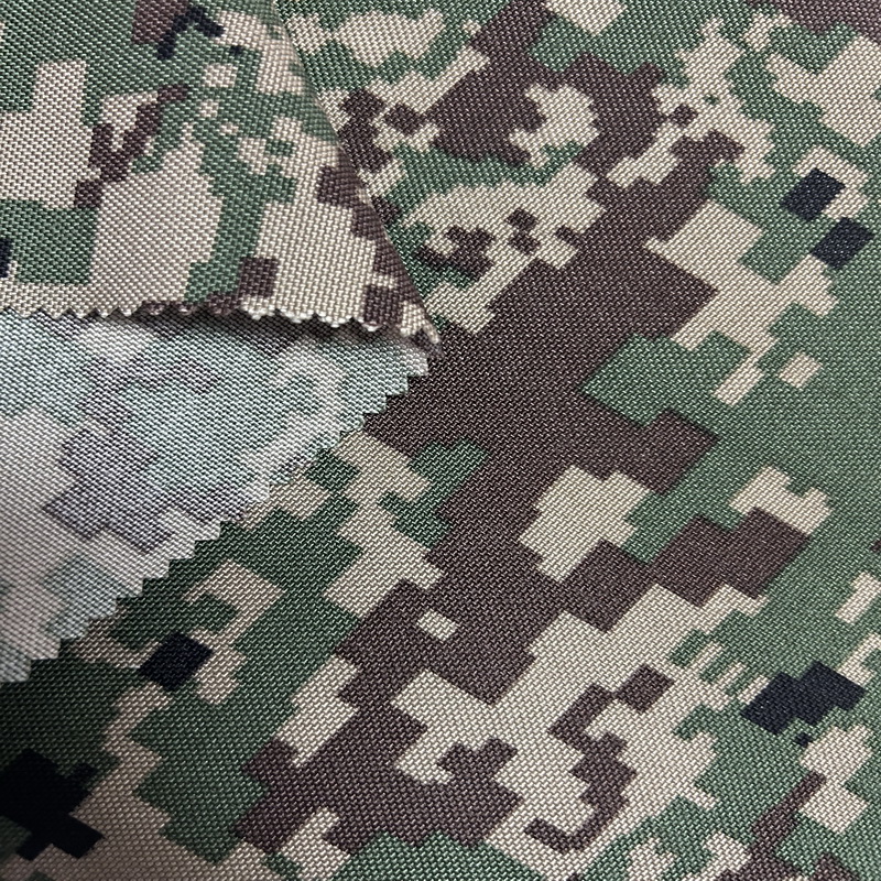 Camouflage Print Nylon Cordura Fabric